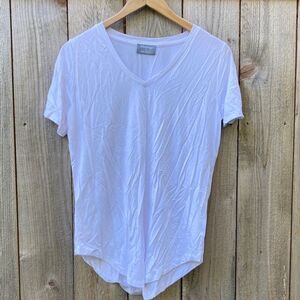 Masseys Essential V-neck Tee in Bright White